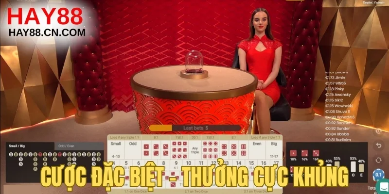 Cược đặc biệt - Thưởng cực khủng